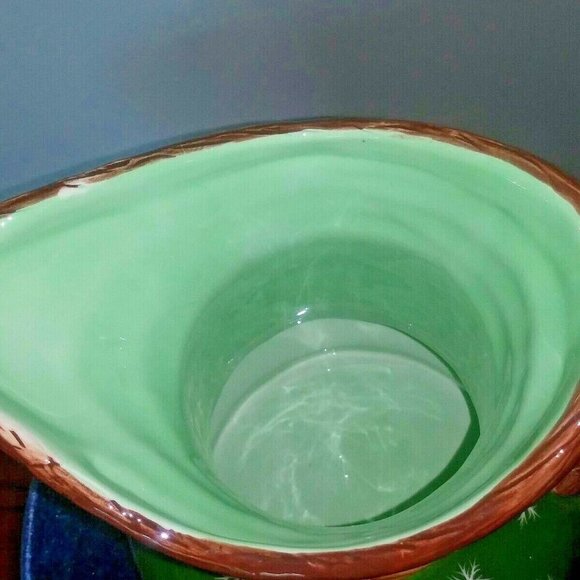 VTG Snowman Mr. & Mrs. Pitcher VASE Checkered Peggy Fairfax House of Hatten - Picture 10 of 11